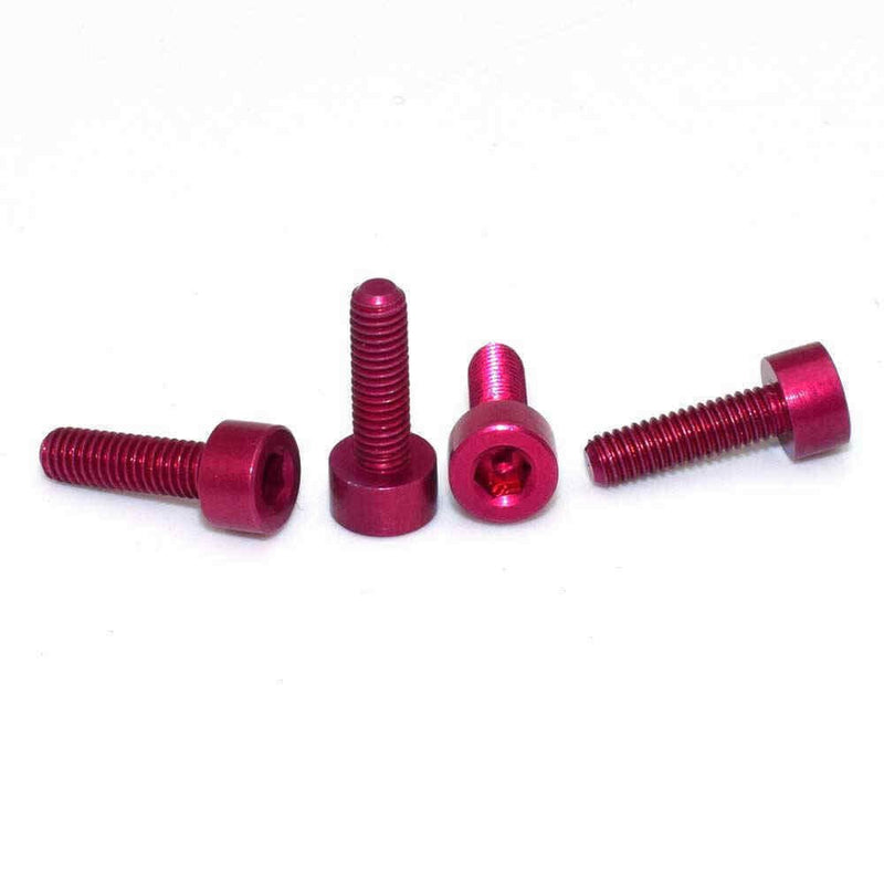 Load image into Gallery viewer, 7075 Aluminium Alloy Cup Head Hex Socket Screws Model Hexagon Bolts M3x6/8/10mm Pink(8) - LR-CH-7075-M3x6-PNK - ProRock - ALTWAYLAB
