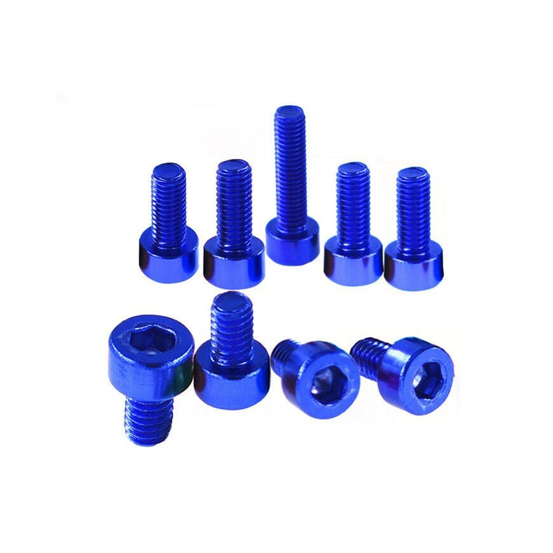 Load image into Gallery viewer, 7075 Aluminium Alloy Cup Head Hex Socket Screws Model Hexagon Bolts M3x6/8/10mm Royal Blue(14) - LR-CH-7075-M3x6-RBU - ProRock - ALTWAYLAB
