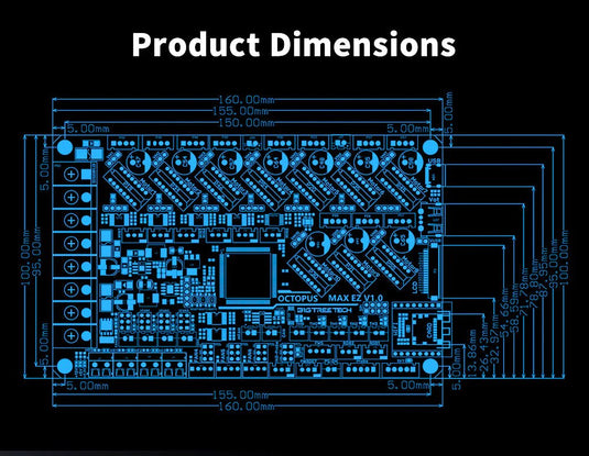 BIGTREETECH BTT Octopus Max EZ For 3D Printer (16) - 1020000413 - BIGTREETECH - ALTWAYLAB