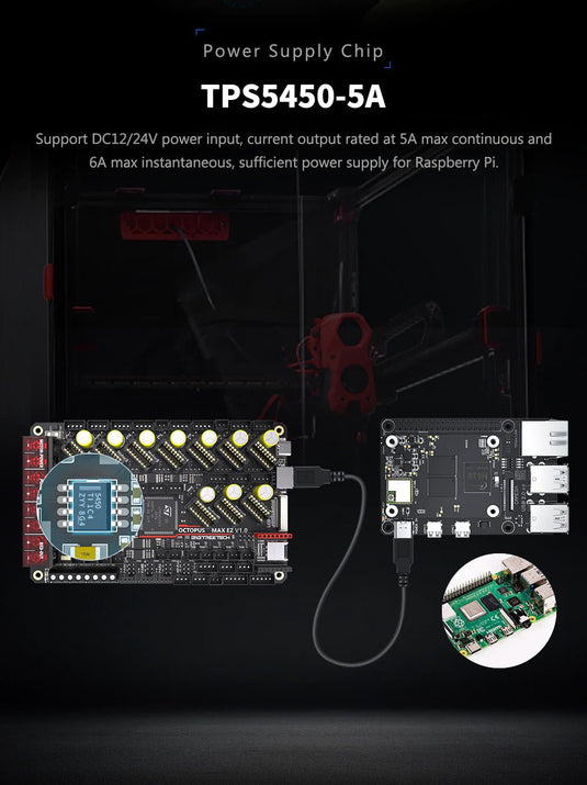 BIGTREETECH BTT Octopus Max EZ For 3D Printer (9) - 1020000413 - BIGTREETECH - ALTWAYLAB