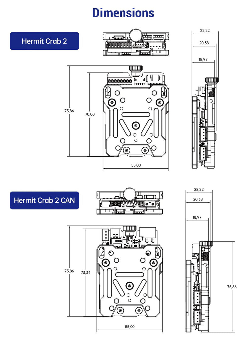 Load image into Gallery viewer, BIQU Hermit Crab V2.0 Quick Change Extruder Hotend Tool For 3D Printing Hermit Crab V2.0 - Standard Version(27) - 1060000647 - BIQU - ALTWAYLAB
