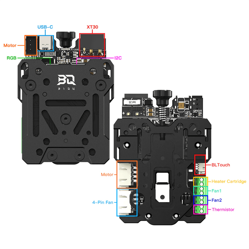 Load image into Gallery viewer, BIQU Hermit Crab V2.0 Quick Change Extruder Hotend Tool For 3D Printing Hermit Crab V2.0 - CAN Version(5) - 1060000648 - BIQU - ALTWAYLAB
