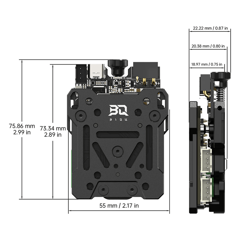 Load image into Gallery viewer, BIQU Hermit Crab V2.0 Quick Change Extruder Hotend Tool For 3D Printing Hermit Crab V2.0 - CAN Version(6) - 1060000648 - BIQU - ALTWAYLAB
