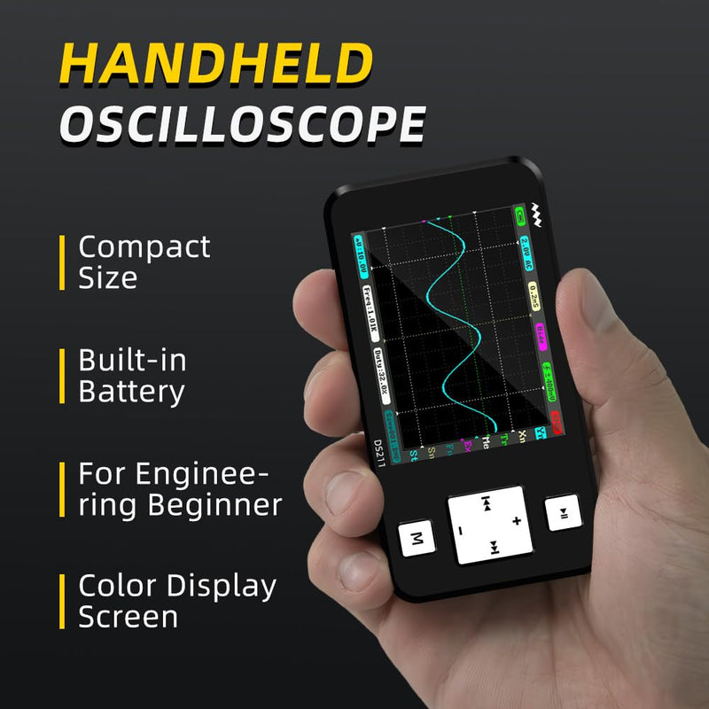 Load image into Gallery viewer, DS211 Mini Oscilloscope (8) - MNWDS211OSC-WB - Miniware - ALTWAYLAB
