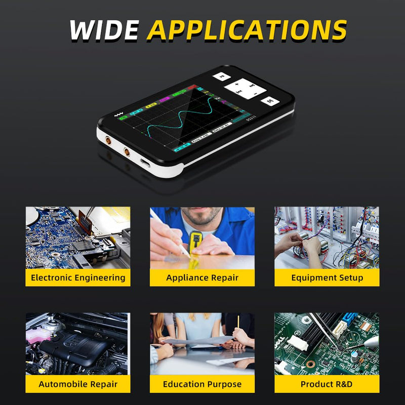 Load image into Gallery viewer, DS211 Mini Oscilloscope (12) - MNWDS211OSC-WB - Miniware - ALTWAYLAB
