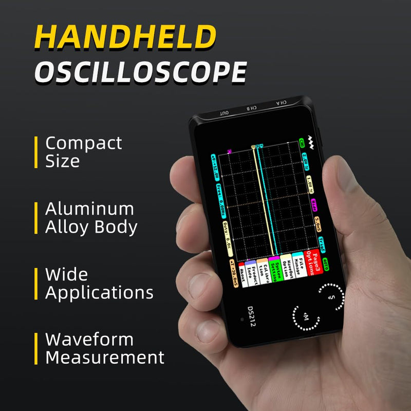 Load image into Gallery viewer, DS212 Mini Oscilloscope (3) - MNWDS212OSC-WB - Miniware - ALTWAYLAB
