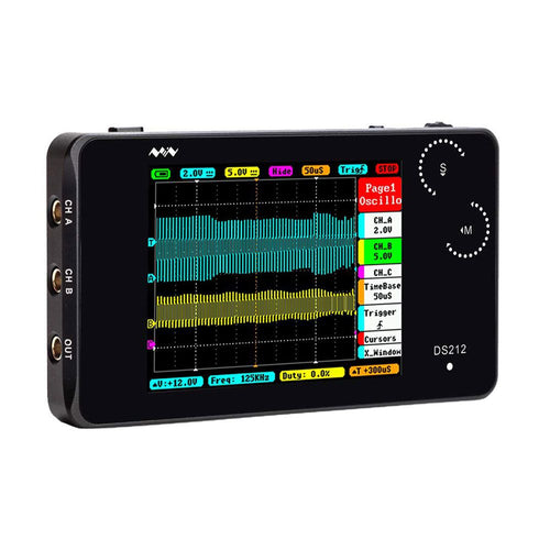 DS212 Mini Oscilloscope (1) - MNWDS212OSC-WB - Miniware - ALTWAYLAB