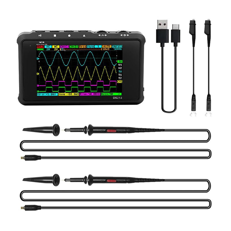 Load image into Gallery viewer, DS213 Mini Oscilloscope (5) - MNWDS213OSC-WB - Miniware - ALTWAYLAB
