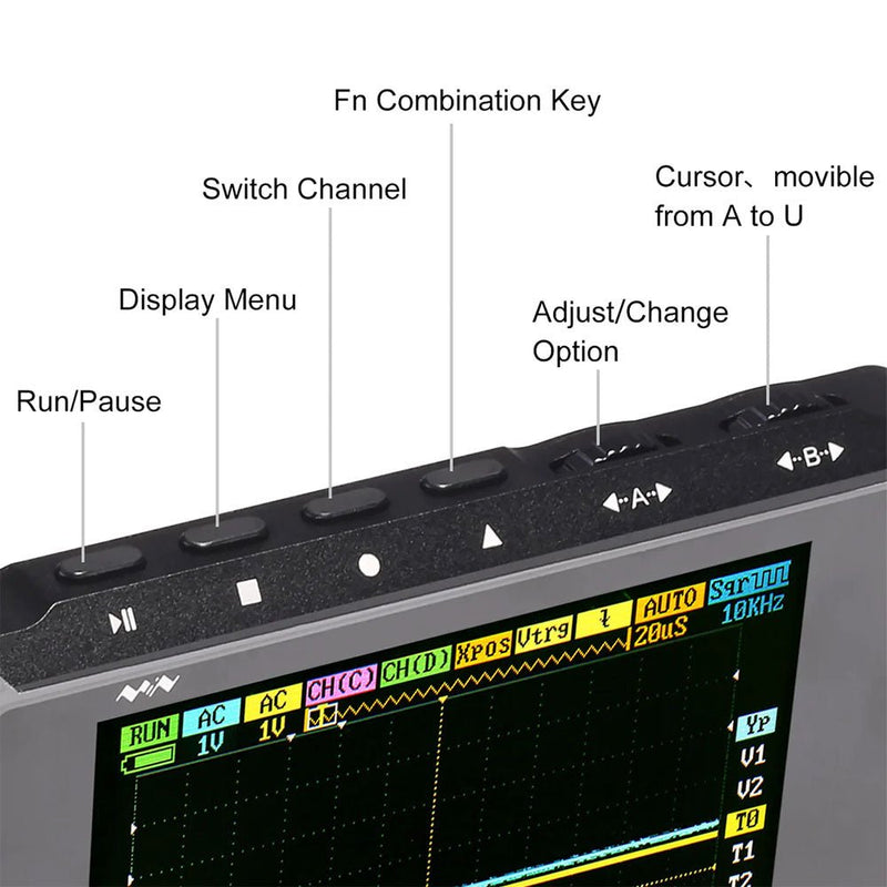 Load image into Gallery viewer, DS213 Mini Oscilloscope (3) - MNWDS213OSC-WB - Miniware - ALTWAYLAB
