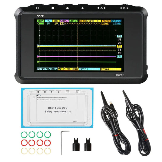 DS213 Mini Oscilloscope (4) - MNWDS213OSC-WB - Miniware - ALTWAYLAB