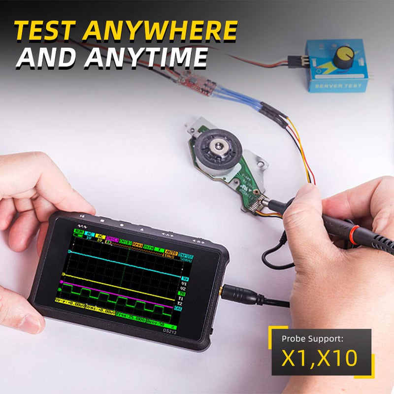 Load image into Gallery viewer, DS213 Mini Oscilloscope (11) - MNWDS213OSC-WB - Miniware - ALTWAYLAB
