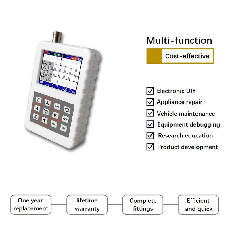 Load image into Gallery viewer, DSO FNIRSI PRO Handheld mini portable digital oscilloscope 5M bandwidth 20MSps sampling rate (2) - FN-DSO-PRO-OSCP - Fnirsi - ALTWAYLAB
