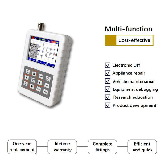 DSO FNIRSI PRO Handheld mini portable digital oscilloscope 5M bandwidth 20MSps sampling rate (2) - FN-DSO-PRO-OSCP - Fnirsi - ALTWAYLAB