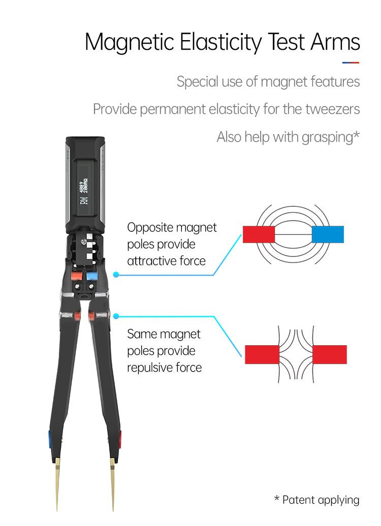 Load image into Gallery viewer, DT71 Mini Digital Tweezers (8) - MNWDT71MD-TB - Miniware - ALTWAYLAB
