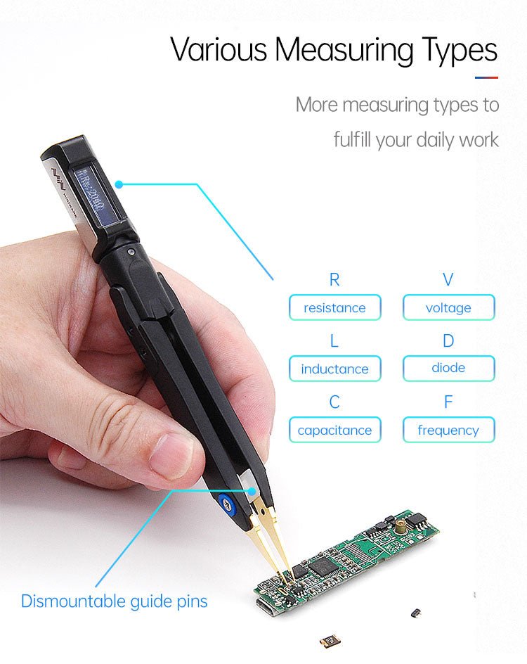 Load image into Gallery viewer, DT71 Mini Digital Tweezers (11) - MNWDT71MD-TB - Miniware - ALTWAYLAB
