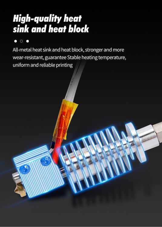 E3D V5 Hotend for Anycubic Vyper / Chiron / Mega / Cobra Anycubic Chiron Hotend(5) - B01785 - Kingroon - ALTWAYLAB