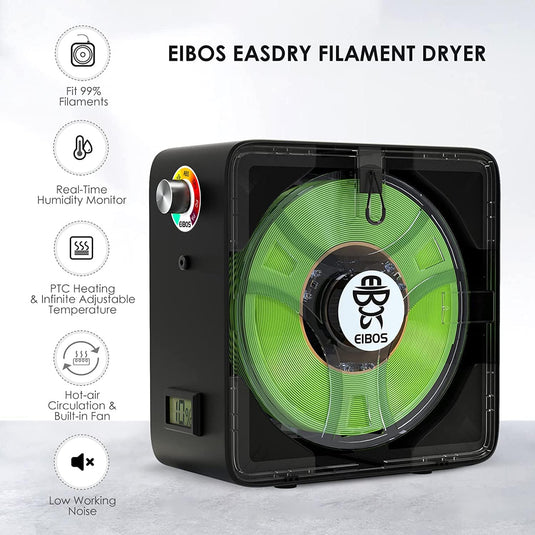 EIBOS EASDRY Filament Dryer for 3D Printing EASDRY/UK Plug(2) - EASDRY - EIBOS - ALTWAYLAB