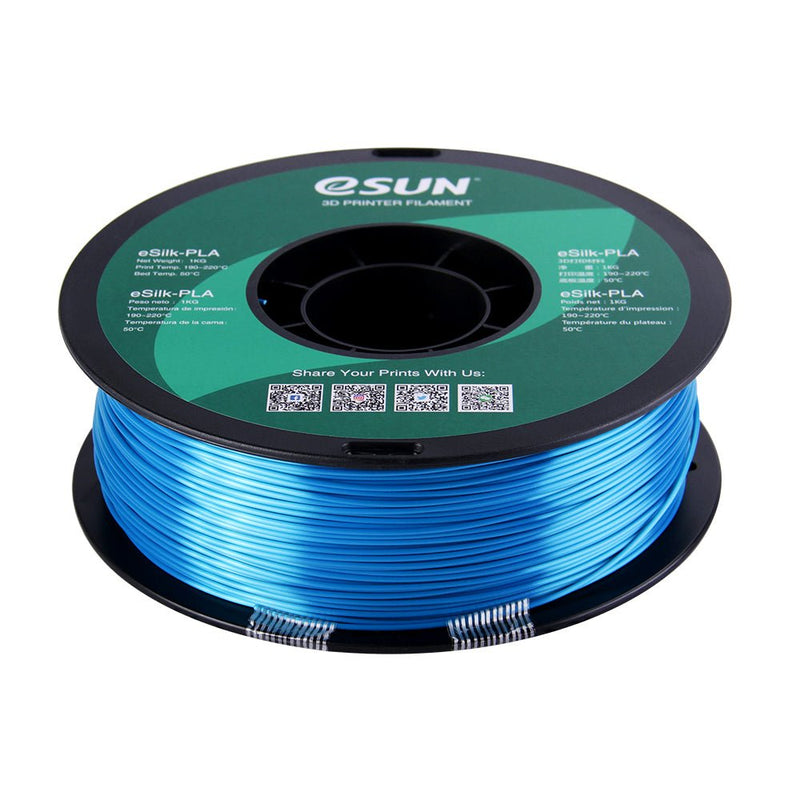 Load image into Gallery viewer, eSUN PLA-Silk Filament 1.75mm(12) - eSilk-PLA175CY1 - ESUN - ALTWAYLAB
