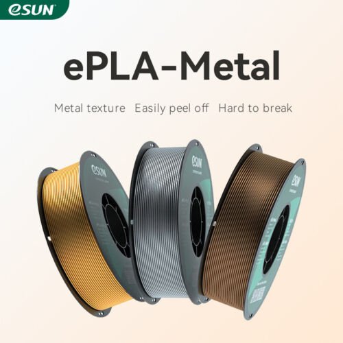 Load image into Gallery viewer, eSUN PLA-Metal Filament 1.75mm(1) - ePLA-Metal175J1 - ESUN - ALTWAYLAB
