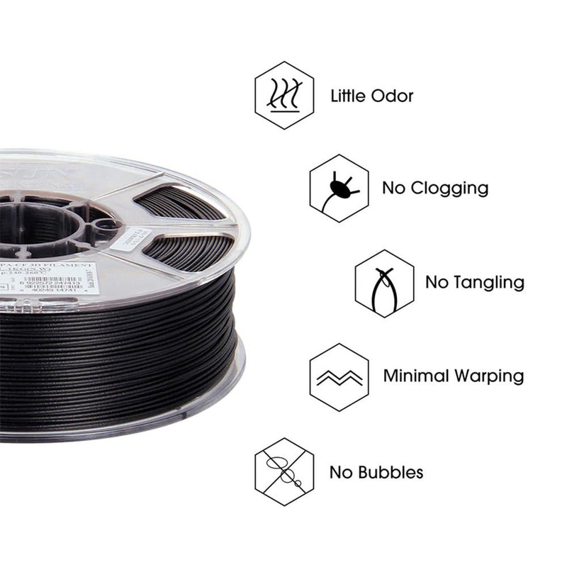 Load image into Gallery viewer, eSUN PA-CF Filament, 1.75mm, 1000g Natural(2) - ePA-CF175N1 - ESUN - ALTWAYLAB
