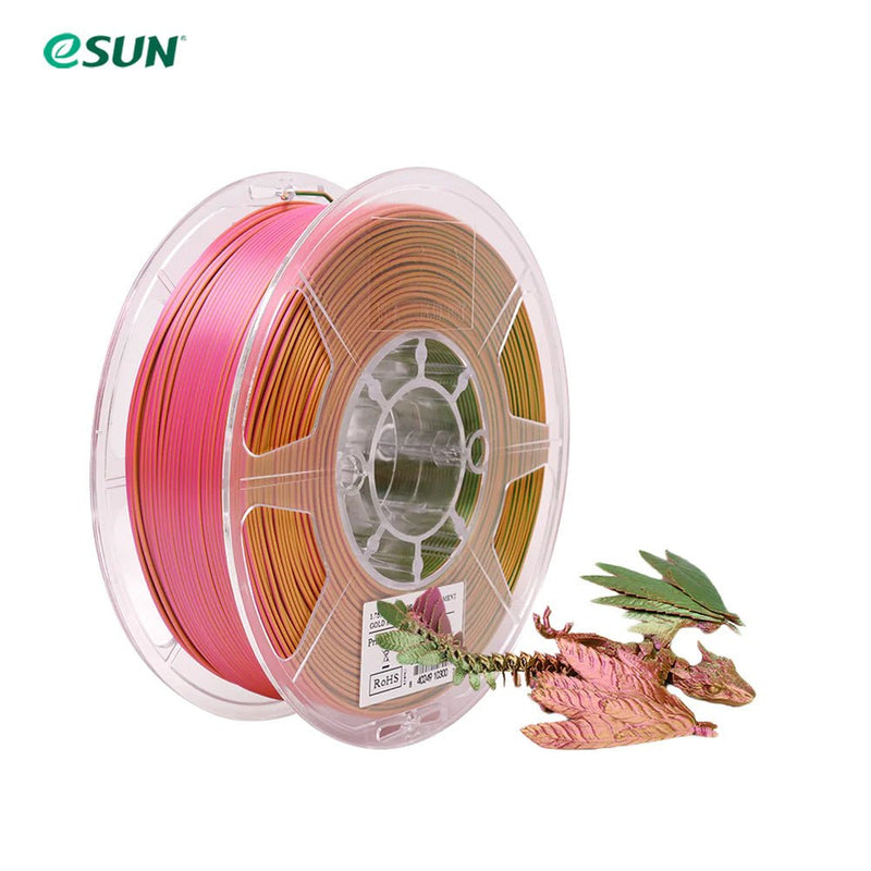 Load image into Gallery viewer, eSUN PLA-SilkMystic Filament Gold Red Green(5) - 6922572203006 - ESUN - ALTWAYLAB
