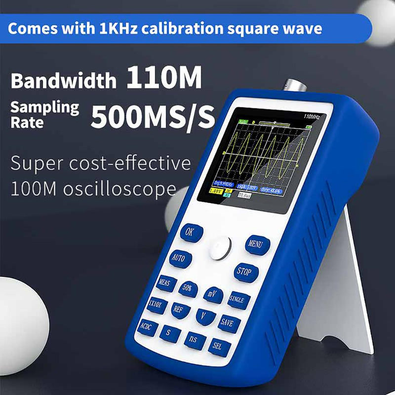 Load image into Gallery viewer, FNIRSI-1C15 Handheld Mini Portable Digital Oscilloscope 110M Bandwidth 500MSps Sampling Rate (1) - FN-1C15-OSCP - Fnirsi - ALTWAYLAB
