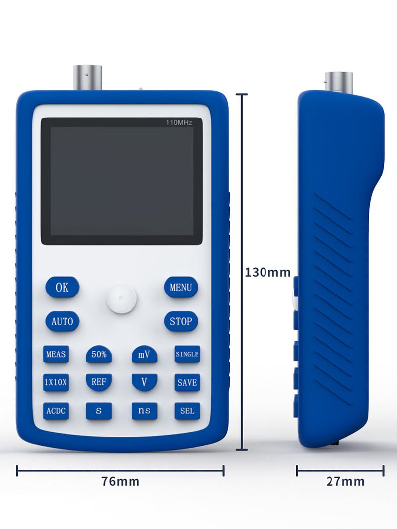 Load image into Gallery viewer, FNIRSI-1C15 Handheld Mini Portable Digital Oscilloscope 110M Bandwidth 500MSps Sampling Rate (6) - FN-1C15-OSCP - Fnirsi - ALTWAYLAB
