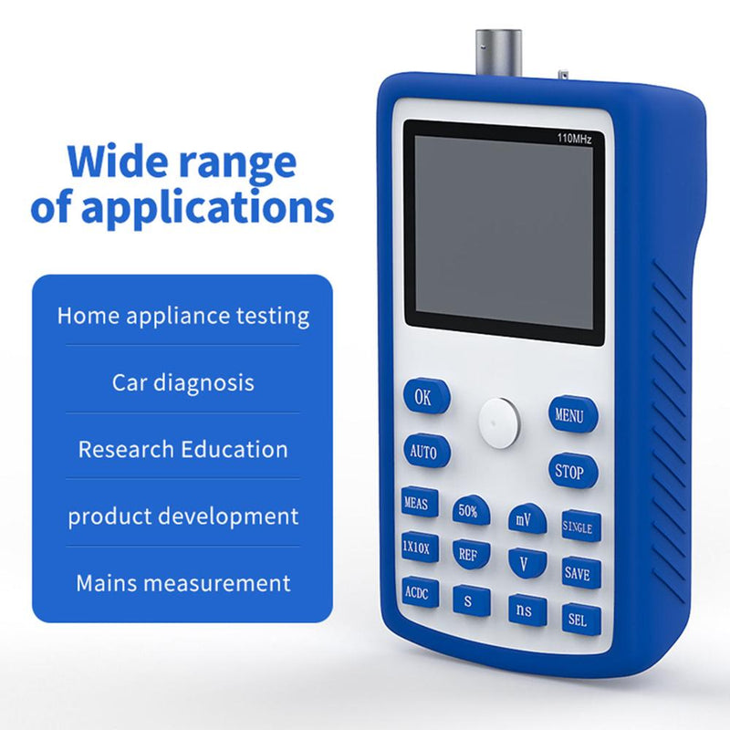 Load image into Gallery viewer, FNIRSI-1C15 Handheld Mini Portable Digital Oscilloscope 110M Bandwidth 500MSps Sampling Rate (5) - FN-1C15-OSCP - Fnirsi - ALTWAYLAB
