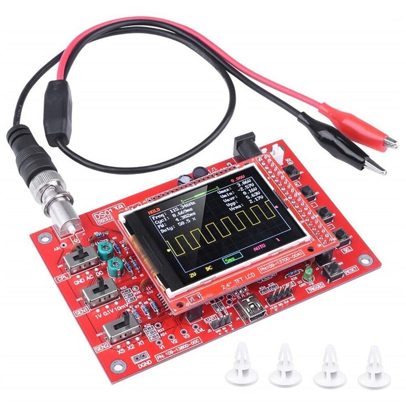 Load image into Gallery viewer, FNIRSI DSO-138 2.4&quot; TFT Digital Oscilloscope 1Msps + Probe Analog Bandwidth (Welded) (2) - FN-DSO-138-OSCP - Fnirsi - ALTWAYLAB
