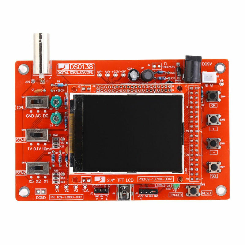 Load image into Gallery viewer, FNIRSI DSO-138 2.4&quot; TFT Digital Oscilloscope 1Msps + Probe Analog Bandwidth (Welded) (1) - FN-DSO-138-OSCP - Fnirsi - ALTWAYLAB
