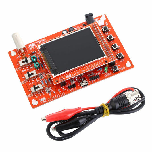 FNIRSI DSO-138 2.4" TFT Digital Oscilloscope 1Msps + Probe Analog Bandwidth (Welded) (3) - FN-DSO-138-OSCP - Fnirsi - ALTWAYLAB