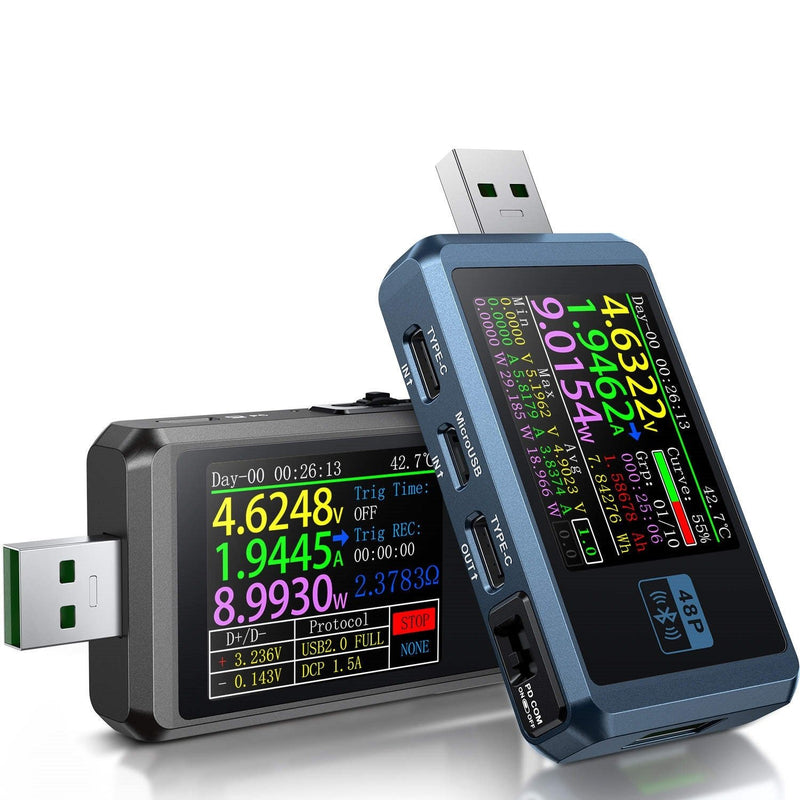 Load image into Gallery viewer, FNIRSI-FNB48P USB Battery Tester Voltmeter Ammeter TYPE-C Fast Charge Detection Trigger Without Bluetooth(1) - FN-FNB48P-USB-TSTR-NBT - Fnirsi - ALTWAYLAB

