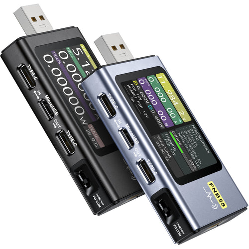 FNIRSI-FNB58 USB Tester Voltmeter Ammeter TYPE-C Fast Charge Detection Trigger Capacity Measurement Without Bluetooth(1) - FN-FNB58-USB-TSTR-NBT - Fnirsi - ALTWAYLAB