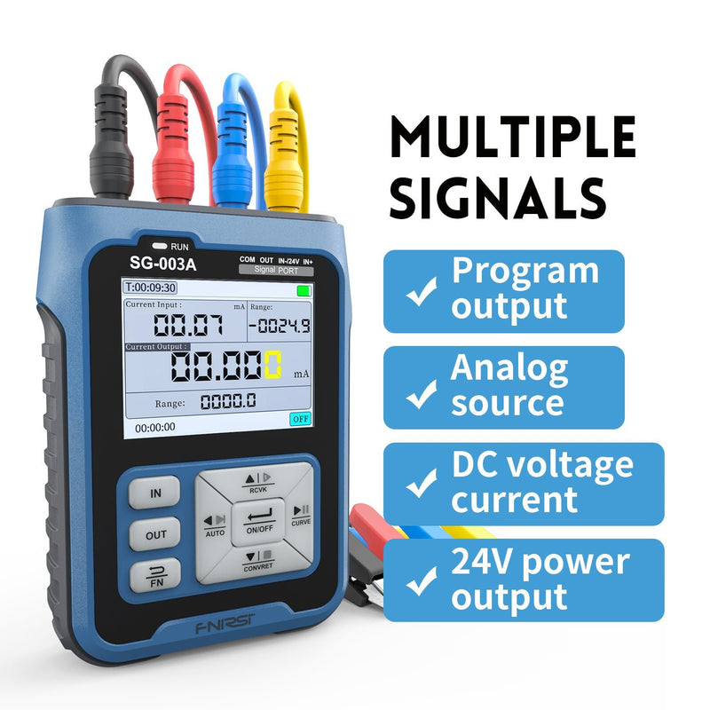 Load image into Gallery viewer, FNIRSI SG-003A 0-10V Adjustable Current Voltage Simulator 4-20mA Signal Generator (2) - FN-SG-003A-SGL-GNTR - Fnirsi - ALTWAYLAB
