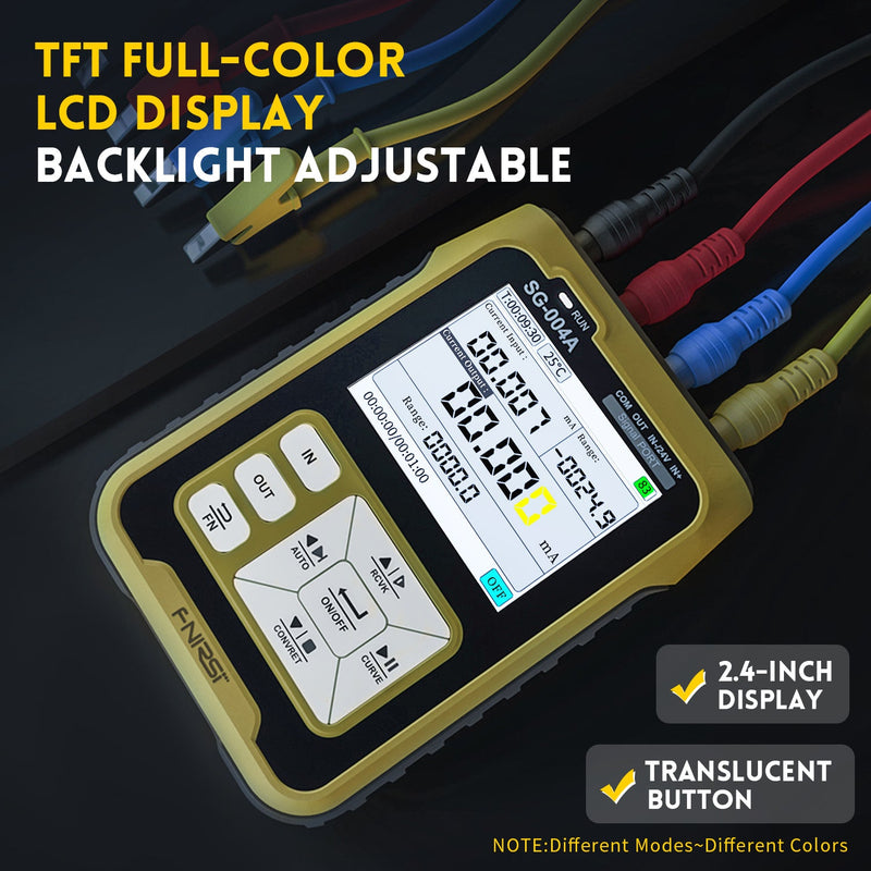 Load image into Gallery viewer, FNIRSI SG-004A 4-20mA Multifunctional Signal Generator PT100 Thermocouple Resistance (2) - FN-SG-004A-SGL-GNTR - Fnirsi - ALTWAYLAB
