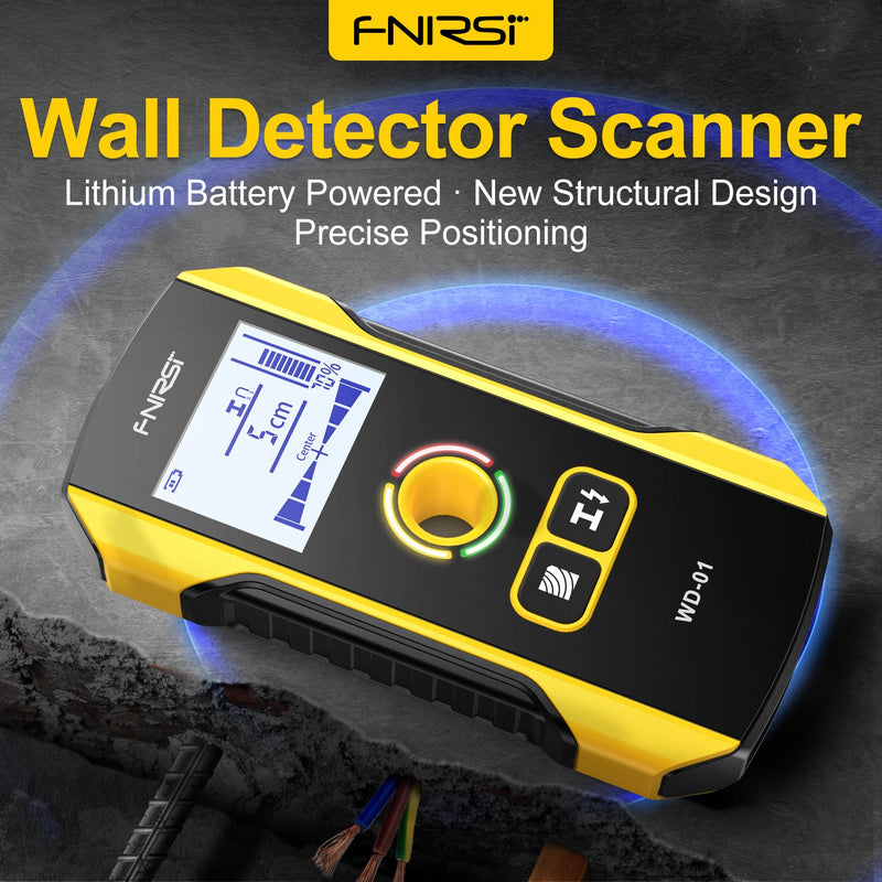 Load image into Gallery viewer, FNIRSI WD-01 Metal Detector Wall Scanner with Newly Designed Positioning Hole for AC Live (1) - FN-WD-01-SCR - Fnirsi - ALTWAYLAB
