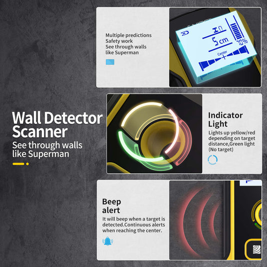 FNIRSI WD-01 Metal Detector Wall Scanner with Newly Designed Positioning Hole for AC Live (9) - FN-WD-01-SCR - Fnirsi - ALTWAYLAB