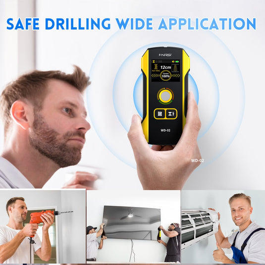 FNIRSI Stud Finder Wall Scanner - Upgraded WD-02 TFT FNIRSI Stud Finder Wall Scanner - Upgraded WD-02 TFT