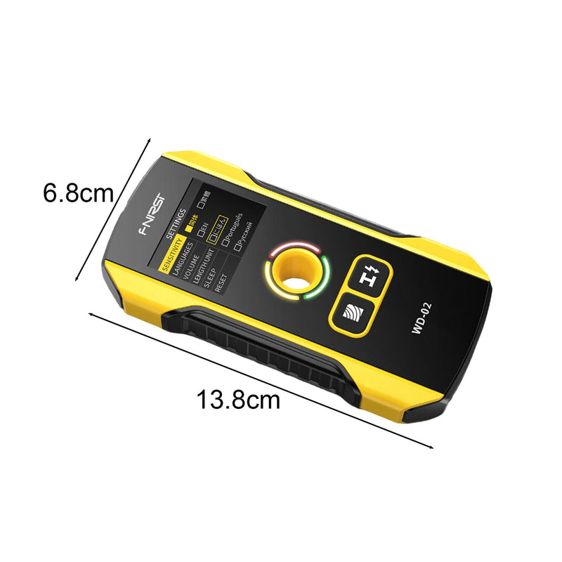 Load image into Gallery viewer, FNIRSI WD-02 Wall Detector Stud Finder New Design Positioning Hole TFT Display AC Cable Wires Metal (9) - FN-WD-02-SCR - Fnirsi - ALTWAYLAB
