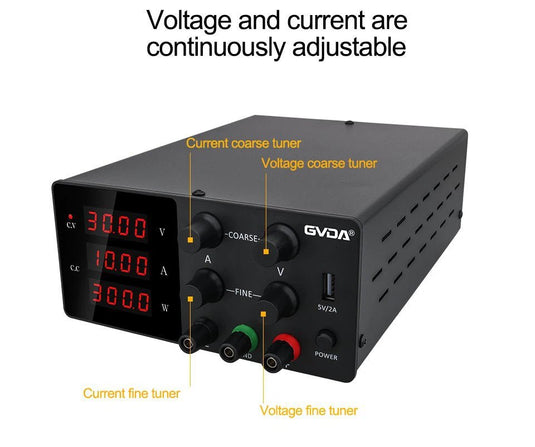 GVDA DC Power Supply GD-G305 / GD-G3010 / GD-G605 / GD-G1203 GD-G1203(3) - GVDA-DC-PS-GD-G1203-EU - GVDA Technology - ALTWAYLAB