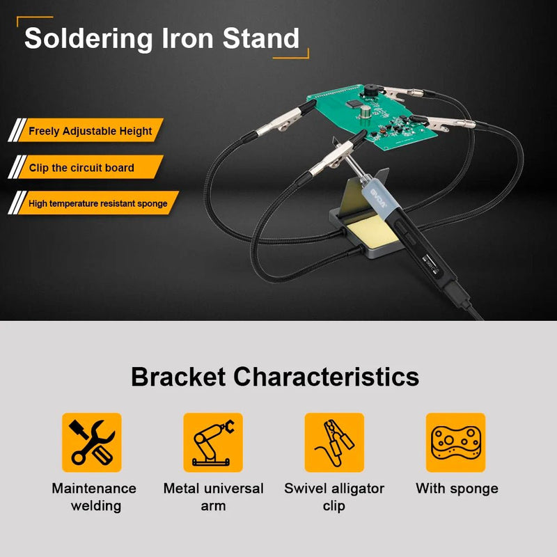 Load image into Gallery viewer, GVDA Soldering Iron Stand holder (3) - GVDA-STHR-GD300 - GVDA Technology - ALTWAYLAB
