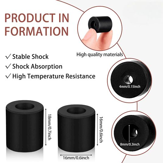 Heatbed Silicone Leveling Column Black * 1PCS(3) - B01731-black*1 - Kingroon - ALTWAYLAB