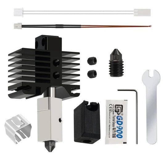 Hotend Kit For Bambu Lab X1 P1P X1C 500°C Upgraded Plated Copper Heater Block 3D (1) - B02304 - Kingroon - ALTWAYLAB