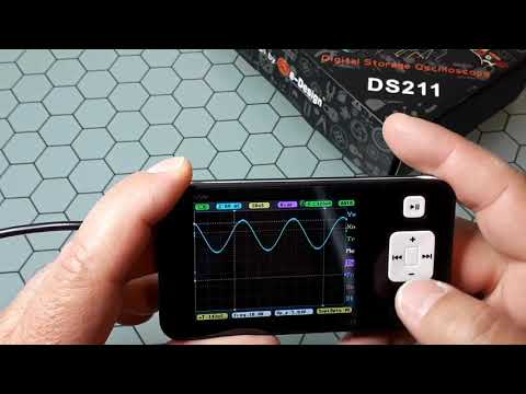 Load and play video in Gallery viewer, MINIWARE DS211 Mini Oscilloscope
