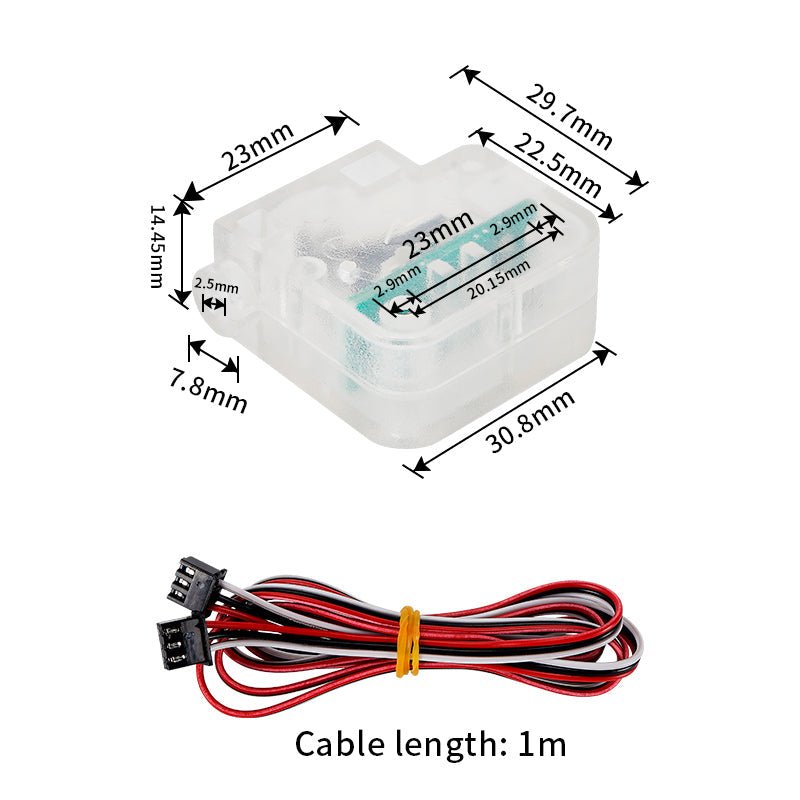 Load image into Gallery viewer, Kingroon Filament Detection Sensor Transparent / Black / White * 1pcs each(3) - B0787 - Kingroon - ALTWAYLAB
