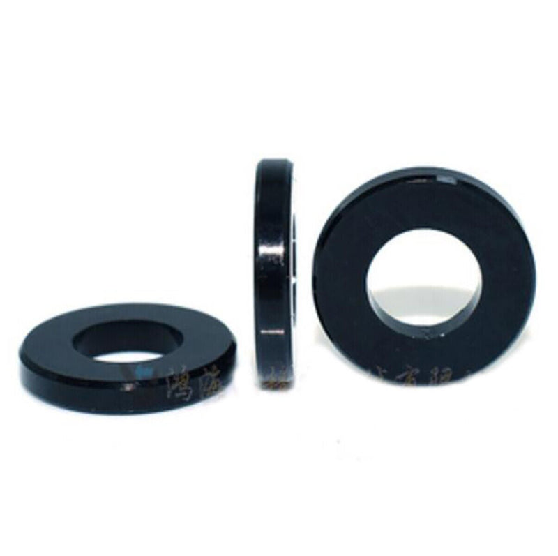 Load image into Gallery viewer, M3 Anodized Aluminum Multi-Color Flat Washer Black(6) - LR-M3N-3x6x1-BLK - ProRock - ALTWAYLAB
