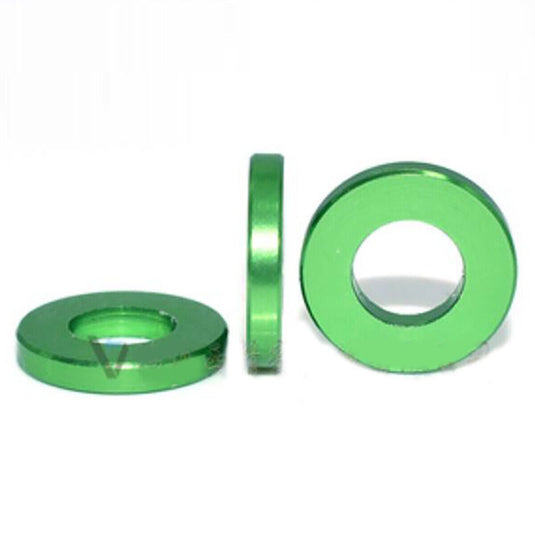 M3 Anodized Aluminum Multi-Color Flat Washer Metal(10) - LR-M3N-3x6x1-MTL - ProRock - ALTWAYLAB