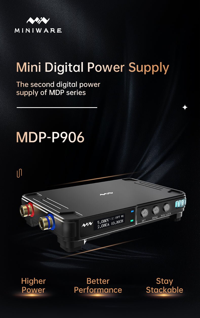 Load image into Gallery viewer, MDP-P906 Mini Digital Power Supply (2) - MNWMDPP906D-PS - Miniware - ALTWAYLAB
