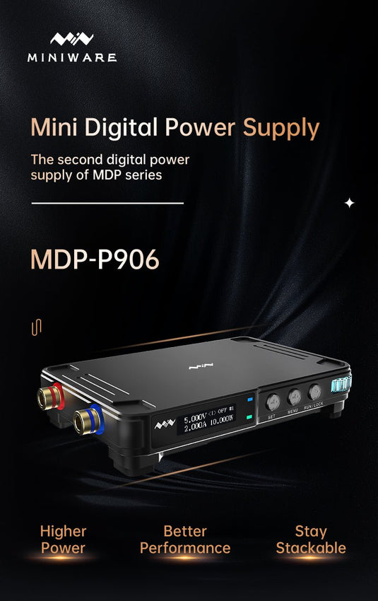 MDP-P906 Mini Digital Power Supply (2) - MNWMDPP906D-PS - Miniware - ALTWAYLAB