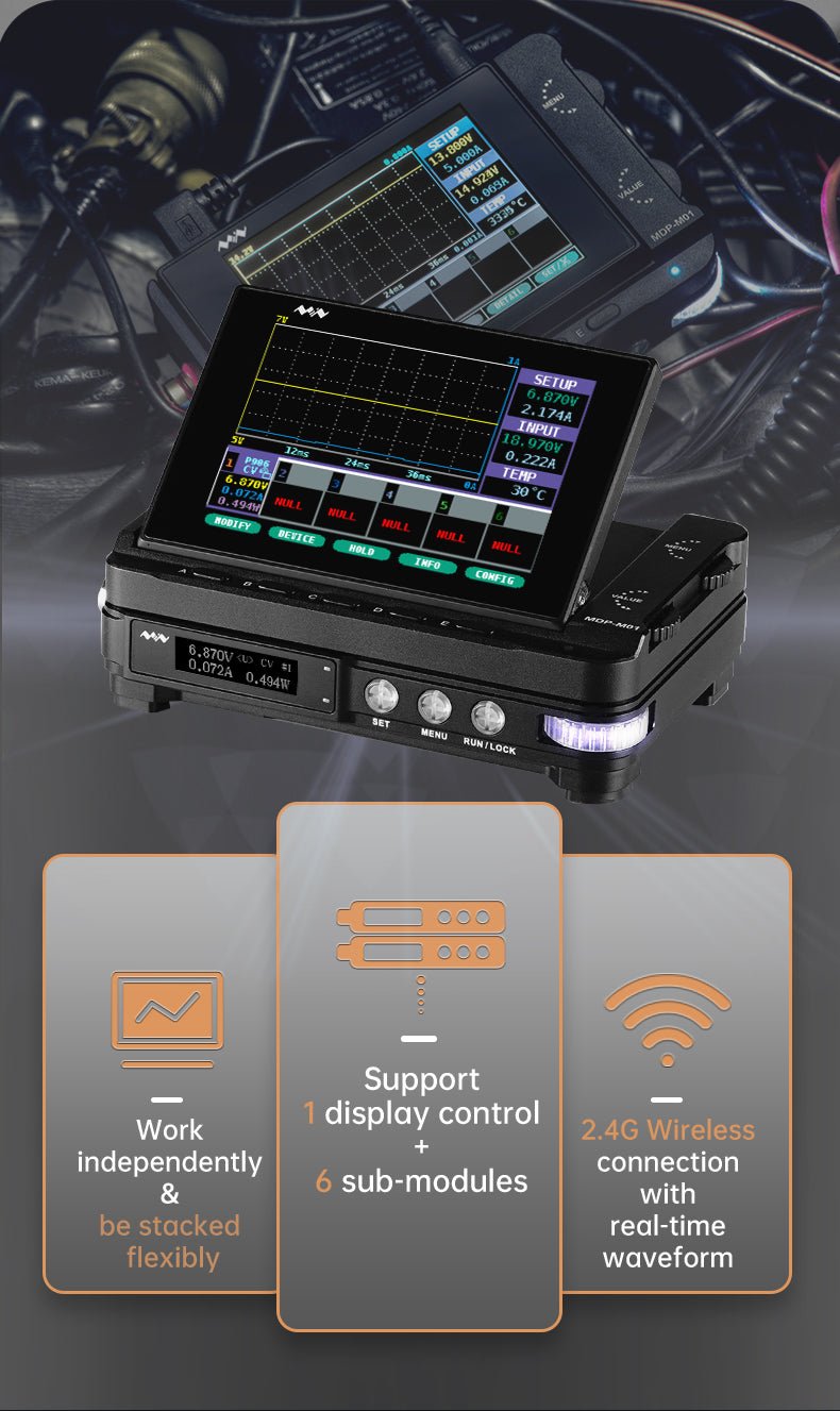 Load image into Gallery viewer, MDP-P906 Mini Digital Power Supply (8) - MNWMDPP906D-PS - Miniware - ALTWAYLAB
